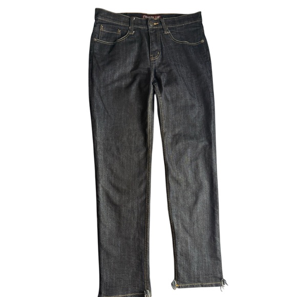 Neo Blue Straight Jeans with Classic Fit Cotton blend cut boots 5 pockets Sz30 - Picture 1 of 5